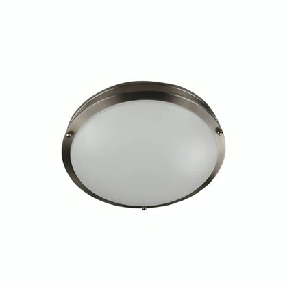 Double Ring LED Flush Mount Ceiling Fixture, 30W, 2250 Lm,  2700K/3K/3500K/4K/5K Adj CCT, 120 VAC, 16in, Triac Dimmable - ETL & ES Listed - Lumens Depot