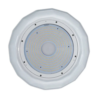 NSF LED UFO High Bay 200W - 30000 Lumens - 5000K - 120-277V - G-Hook Mount - PC Lens - White Housing - IP69 Waterproof - UL & DLC Listed - Lumens Depot