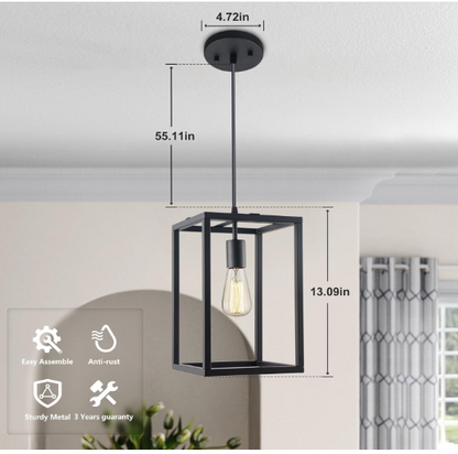 51" Pendant Light with 1*E26 Socket, 120V- Modern Simple Design - Lumens Depot