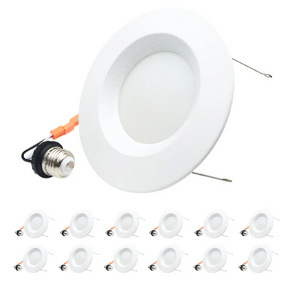 6" Smooth Retrofit Downlight – 1100 Lumens, ETL & Energy - Lumens Depot