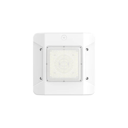Adjustable LED Canopy Light – 100W/120W/150W - Versatile Wattage - High Lumen Output - IP65 Rated - UL & DLC Listed - Lumens Depot