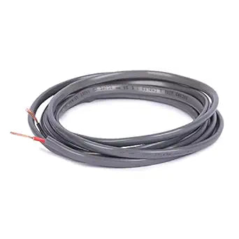 Black AC Electric Cable – 6ft Length - No Plug - Flexible Power Wire for Custom Applications - Lumens Depot
