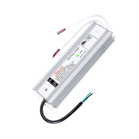 150W 12V DC LED Power Supply - IP67 Waterproof - UL Listed - High Efficiency Outdoor Driver - Lumens Depot