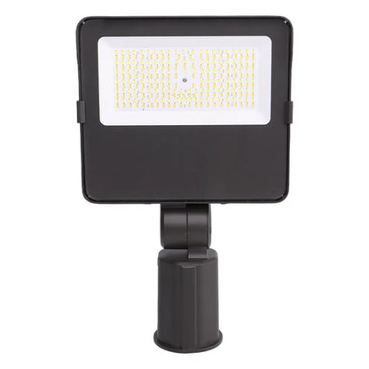 Adjustable Wattage LED Flood Light – 63W/90W/108W - Slip Fitter Mount - Bronze Housing - High Lumen Outdoor Security & Area Lighting - Lumens Depot