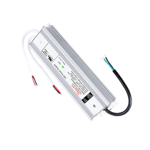 150W 12V DC LED Power Supply - IP67 Waterproof - UL Listed - High Efficiency Outdoor Driver - Lumens Depot