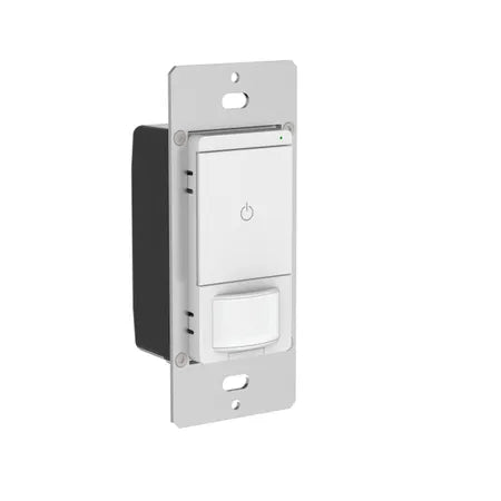Single-pole LED PIR sensor switch, 120 VAC, 60HZ, 600W