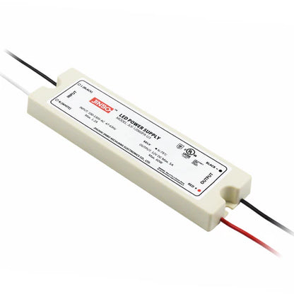 12V 60W LED Power Supply - IP65 Waterproof - UL Listed - JLV-12060PA-U3 - Lumens Depot