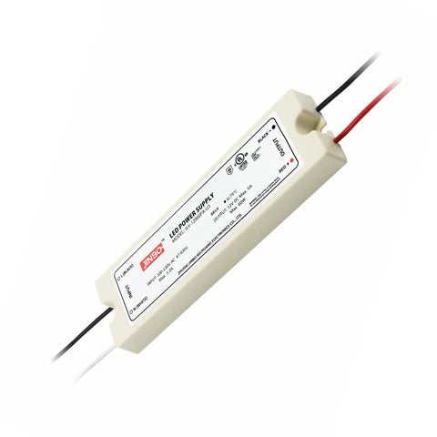 12V 60W LED Power Supply - IP65 Waterproof - UL Listed - JLV-12060PA-U3 - Lumens Depot