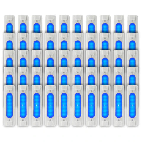 High Efficiency LED Module - 1.8W - Blue - 12V DC - 150° Beam Angle - IP65 Waterproof - UL Listed - Lumens Depot