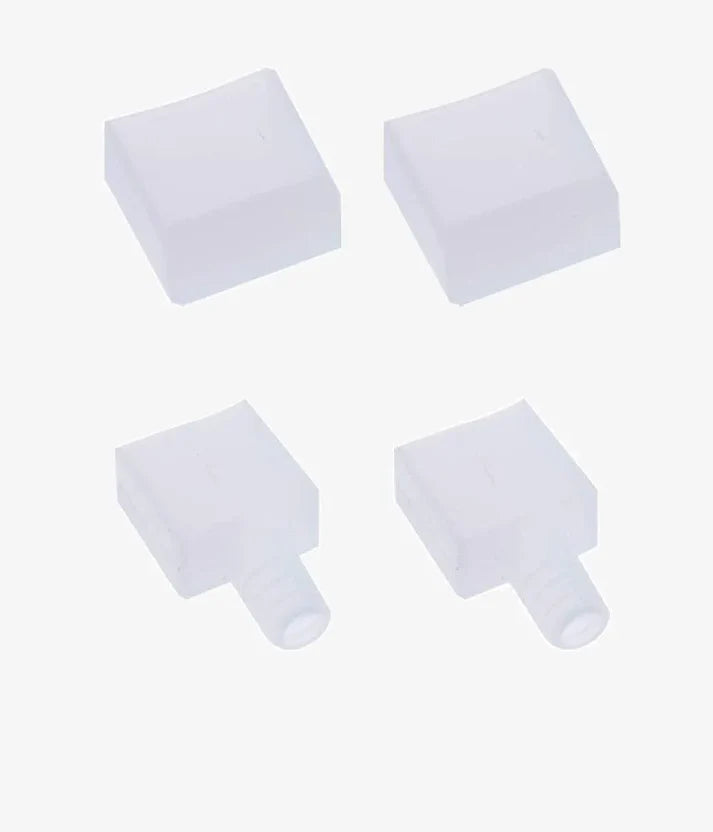 End Cap Pack Only for 12/24V Smart RGB LED Neon Rope Light - Lumens Depot