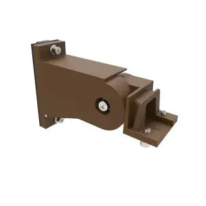 Square/Round Pole Mount with Slip-Fitter – Type B - Versatile LED Light Mounting Bracket - Lumens Depot