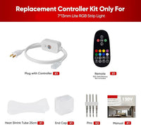 Extra Controller Kit for 110V 7x13mm RGB LED Strip Lights