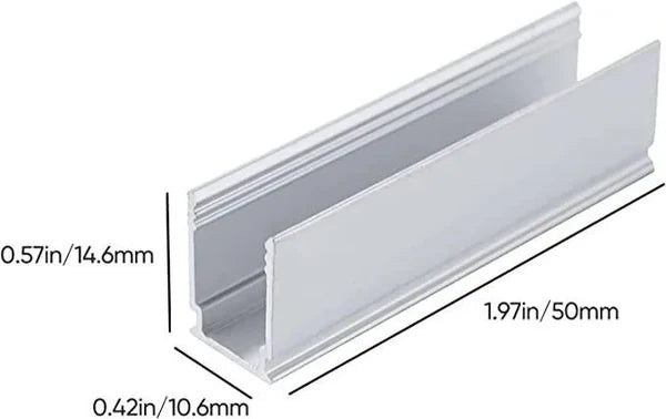 Extra Mounting Pack for 110V 10x20mm RGB Eco Neon Light - Lumens Depot