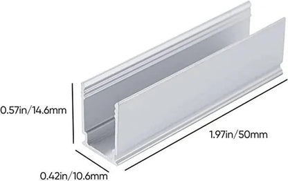 Extra Mounting Pack for 110V 10x20mm RGB Eco Neon Light - Lumens Depot