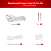 Extra Power Cord Pack for 110V 7x10mm Lite Strip LED Lights