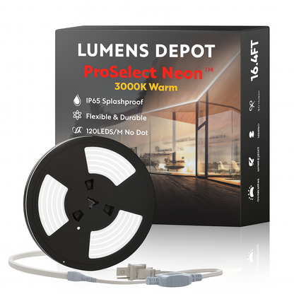 Extra Power Cord Pack for 110V 7x14.5mm LED Neon Light – ProSelect Neon Lighting - Lumens Depot