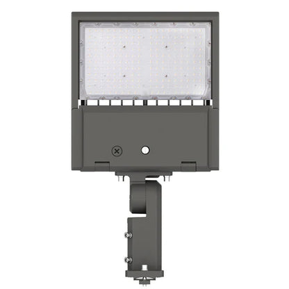 4th Gen Premium LED Area Light - 150W - Grey Housing - Universal Bracket for Outdoor & Commercial Applications - Lumens Depot