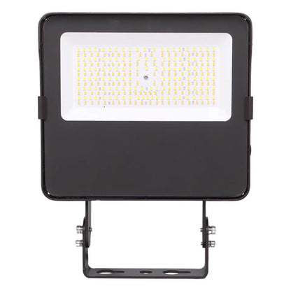 Adjustable Wattage LED Flood Light – 36W/50W/63W - Yoke Mount - Bronze Housing - High Lumen Outdoor Security & Area Lighting - Lumens Depot