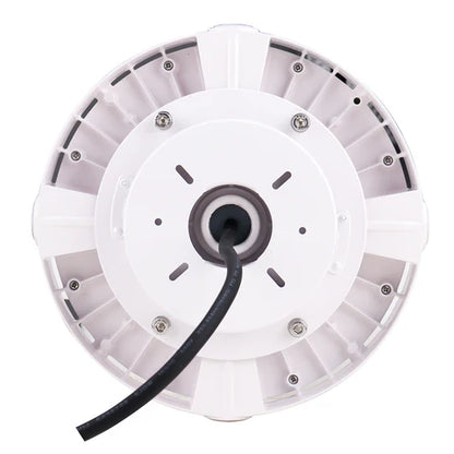 LED Parking Garage Light - 60W - 6,900 Lumens - 5000K Daylight - IP65 Waterproof - DOB Technology - UL Listed - 120-277V - White Housing - Lumens Depot