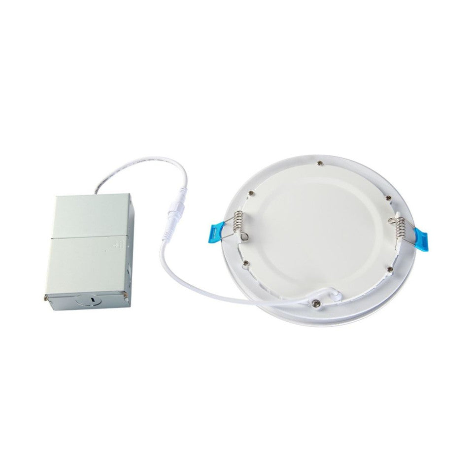 Canless LED Downlight With Junction Box, 6 inch, 10 Watts, 5CCT - 900 Lumens - Lumens Depot