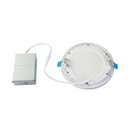 Canless LED Downlight With Junction Box, 6 inch, 10 Watts, 5CCT - 900 Lumens - Lumens Depot