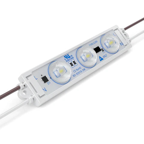 3W LED Modules - 350 Lumens - 10000K White - 110V AC - UL Listed - High-Brightness Lighting Solution - Lumens Depot