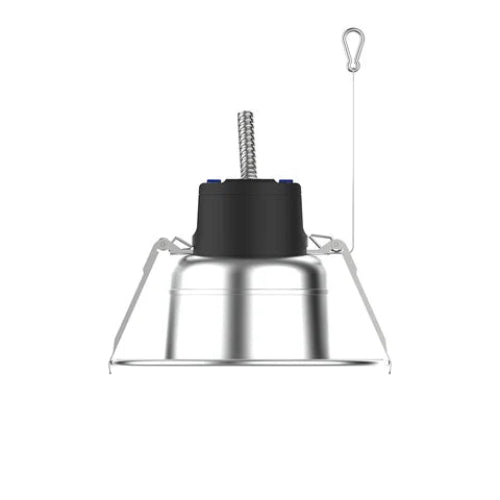 LED Recessed Downlight 8", 18W/27W/36W  Adjustable Wattage, 4000 Lumens, 2700K-5000K CCT Selectable, 120-347 VAC, 0-10V Dimmable, ETL & Energy Star Listed - Lumens Depot