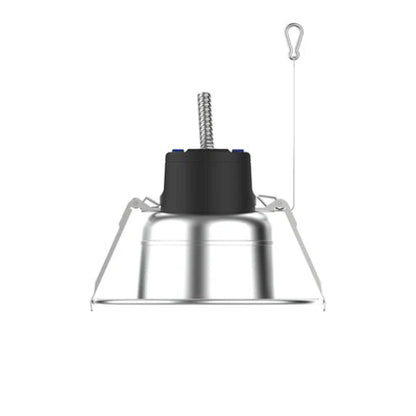 LED Recessed Downlight 8", 18W/27W/36W  Adjustable Wattage, 4000 Lumens, 2700K-5000K CCT Selectable, 120-347 VAC, 0-10V Dimmable, ETL & Energy Star Listed - Lumens Depot