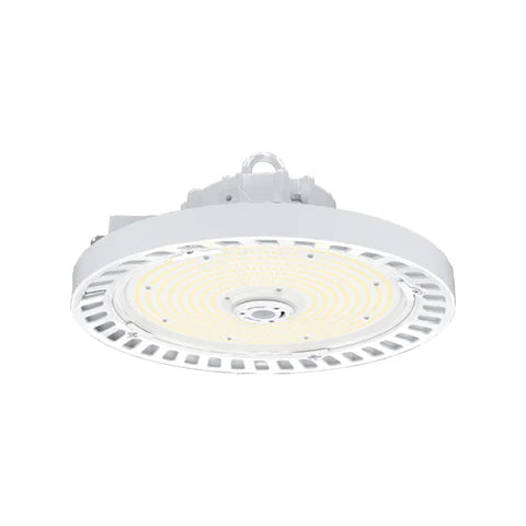 LED Round High Bay – 240W – 34,922 Lumens – Adjustable CCT 3000K/4000K/5000K – IP65 Waterproof – 100-277V – UL Listed