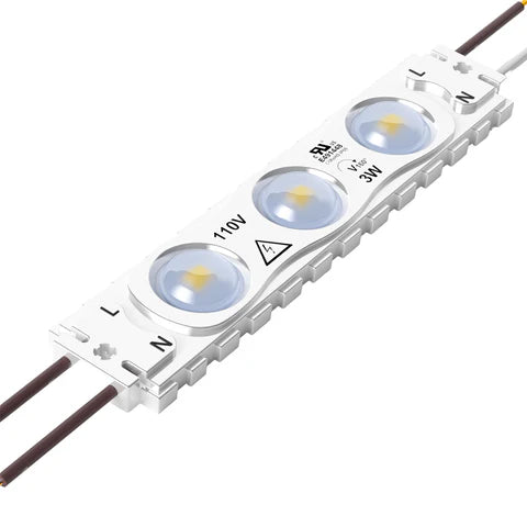 LED Modules - 3W - 390 Lumens - 10000K White - 110V AC - UL Listed - High-Brightness Lighting Solution - Lumens Depot