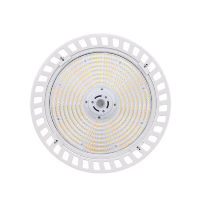 LED Round High Bay – 240W – 34,922 Lumens – Adjustable CCT 3000K/4000K/5000K – IP65 Waterproof – 100-277V – UL Listed