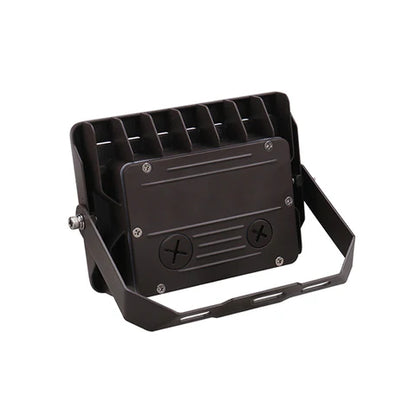 2nd Gen 50W LED Flood Light – U-Shaped Bracket - Bronze Housing – High Lumen Outdoor Security & Area Lighting - Lumens Depot