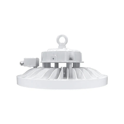 LED Round High Bay – 240W – 34,922 Lumens – Adjustable CCT 3000K/4000K/5000K – IP65 Waterproof – 100-277V – UL Listed