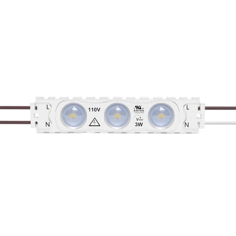 LED Modules - 3W - 390 Lumens - 10000K White - 110V AC - UL Listed - High-Brightness Lighting Solution - Lumens Depot