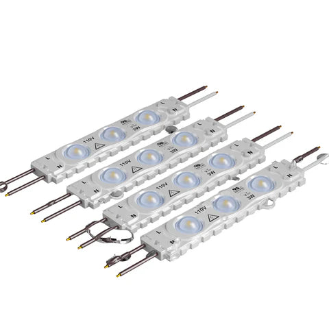 LED Modules - 3W - 390 Lumens - 10000K White - 110V AC - UL Listed - High-Brightness Lighting Solution - Lumens Depot