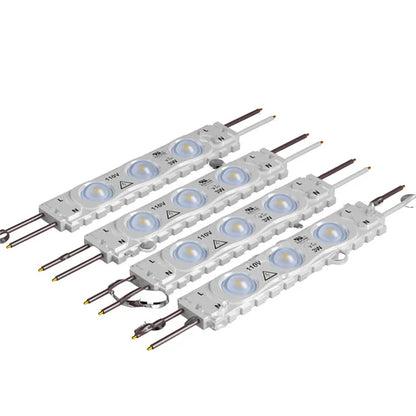 LED Modules - 3W - 390 Lumens - 10000K White - 110V AC - UL Listed - High-Brightness Lighting Solution - Lumens Depot