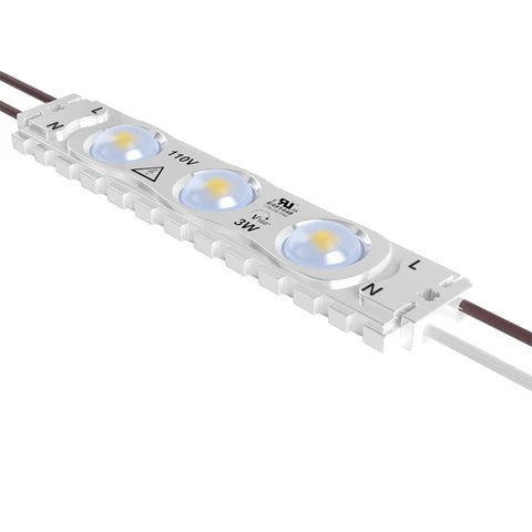 LED Modules - 3W - 390 Lumens - 10000K White - 110V AC - UL Listed - High-Brightness Lighting Solution - Lumens Depot