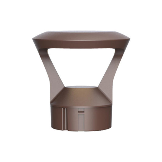 LED Rounded Bollard Light – Y-Shaped Top - Wattage Adjustable 14W/19W/24W - Color Tunable - Outdoor Pathway & Landscape Lighting - Lumens Depot