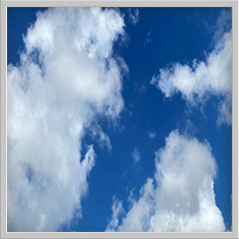 LED Ceiling Panel Light, Cloud Design, 2x2, 24W/29W/32W/39W Selectable Watts, CCT 4000K-6500K, 4875 Lumens - Lumens Depot