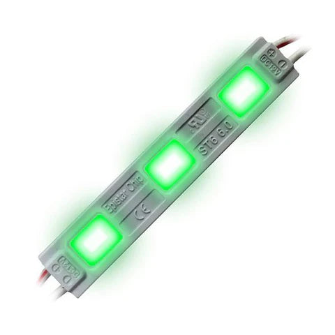 LED Sign Module - 0.72W - Green - 12V DC - IP67 Waterproof - CE & ROHS Certified - Lumens Depot