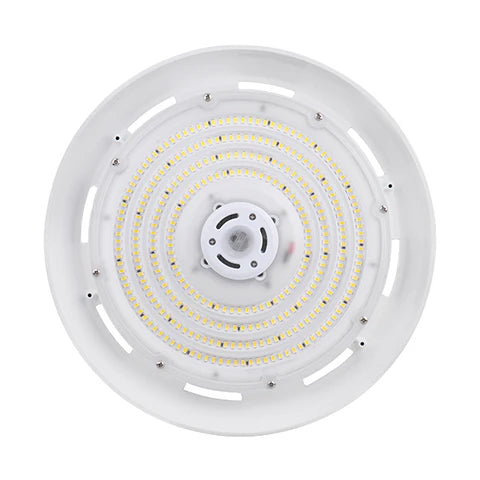 LED Round High Bay – 240W – 33,999 Lumens – 5000K Daylight – 277-480V – IP65 Waterproof – UL & DLC Listed