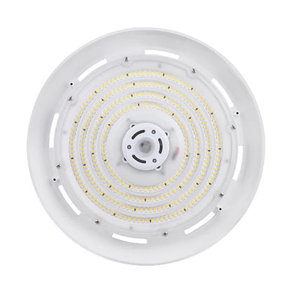 LED Round High Bay – 240W – 33,999 Lumens – 5000K Daylight – 277-480V – IP65 Waterproof – UL & DLC Listed