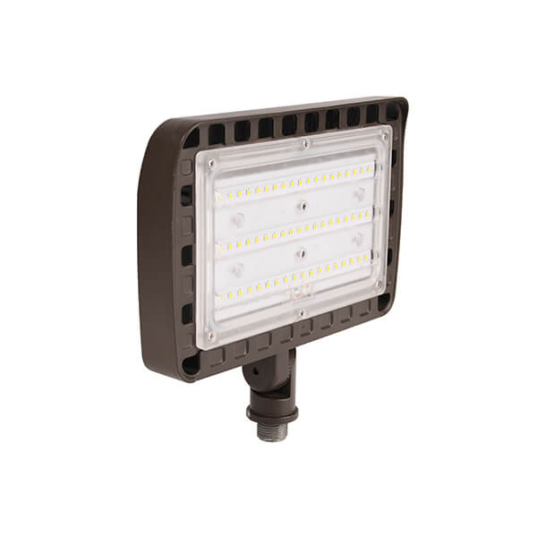 LED Flood Light 1/2" NPT Bracket, 30W, 3,900 Lumens, 5000K, 120-277VAC