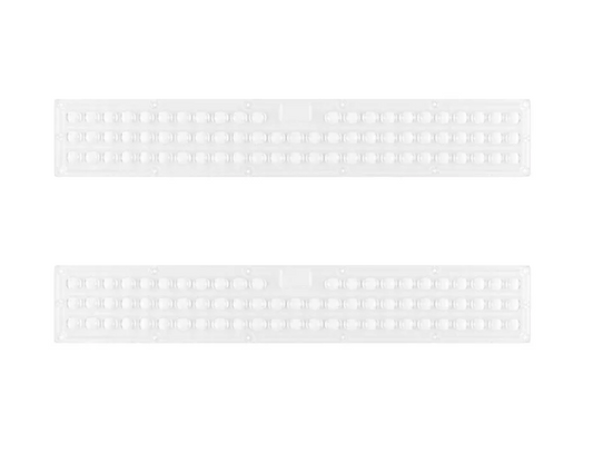 Milky Optical Lens – Large Size for X-LHBC Linear High Bay - Diffuser Accessory for Soft, Uniform Lighting - Lumens Depot
