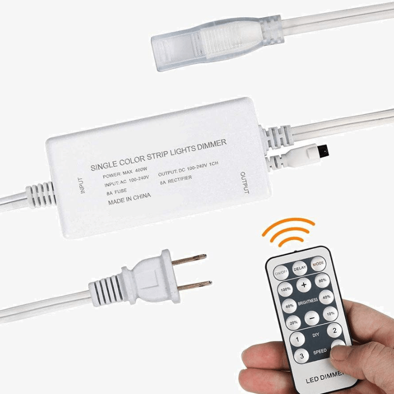 LED Dimmer for ProSelect Strip - 110V 6x10mm LEDs - LED Strip Light Controller - Lumens Depot