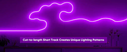 3.3FT Aluminum Channel Track for 12V/24V Silicone Neon LED Strip Lights - Lumens Depot