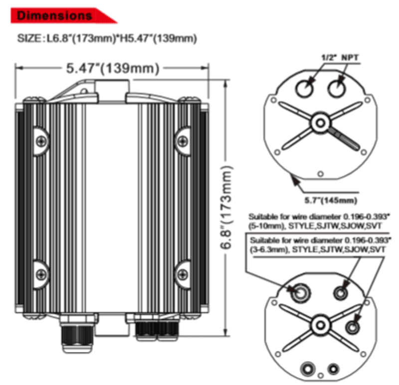 40 watt Emergency LED Driver for UFO UL Listed - Lumens Depot