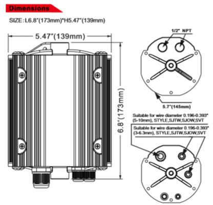 40 watt Emergency LED Driver for UFO UL Listed - Lumens Depot