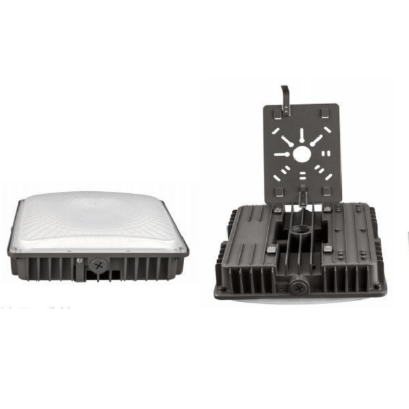 High-Performance 70W LED Canopy Light - 9000 Lumens, 5000K Daylight White - Metal Halide 250W Replacement - Energy-Efficient Outdoor Lighting Fixture - Lumens Depot