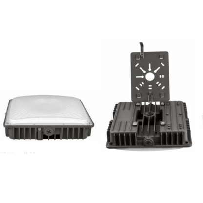 High-Performance 70W LED Canopy Light - 9000 Lumens, 5000K Daylight White - Metal Halide 250W Replacement - Energy-Efficient Outdoor Lighting Fixture - Lumens Depot